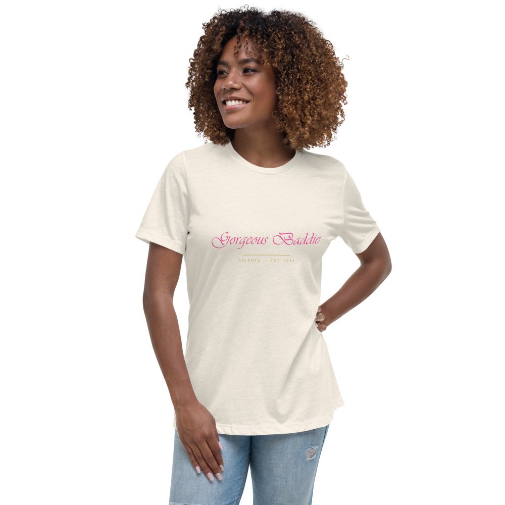 Gorgeous Baddie Signature Women's Tee Front