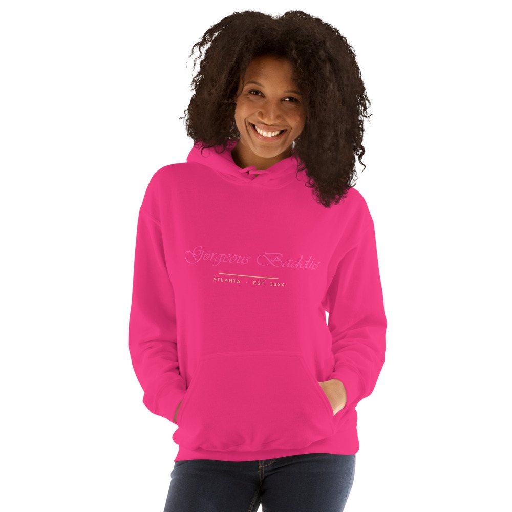 Gorgeous Baddie Signature Hoodie Front