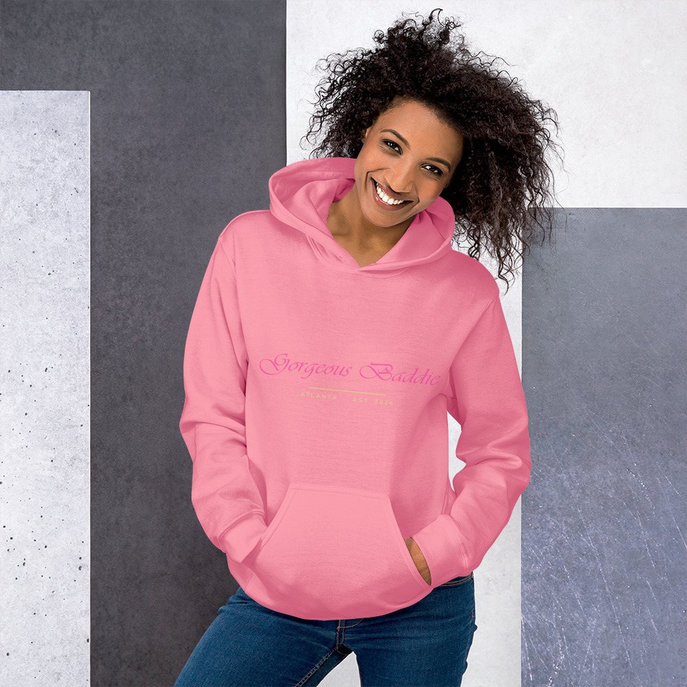 Gorgeous Baddie Signature Hoodie Front
