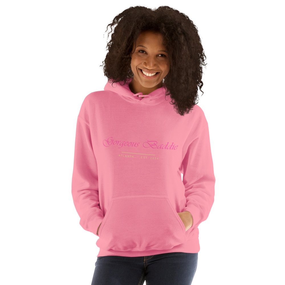 Gorgeous Baddie Signature Hoodie Front