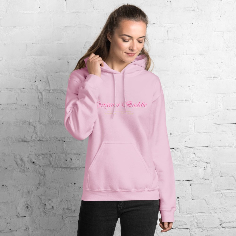 Gorgeous Baddie Signature Hoodie Front