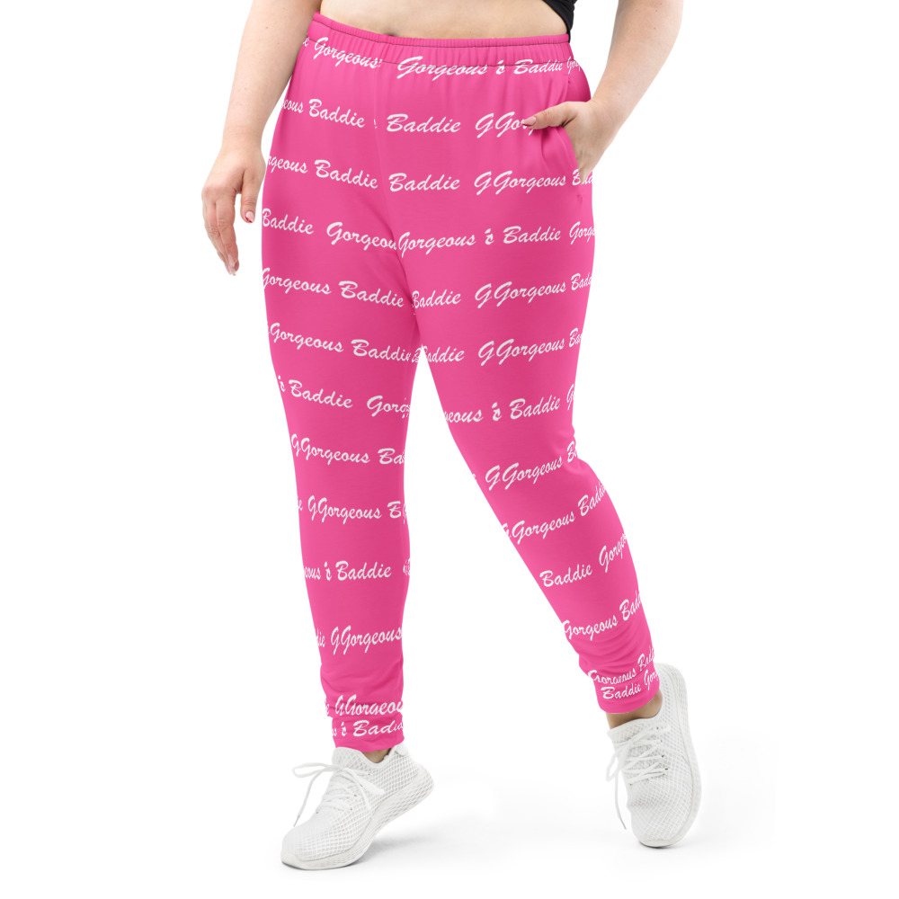 Gorgeous Baddie Signature Joggers Front