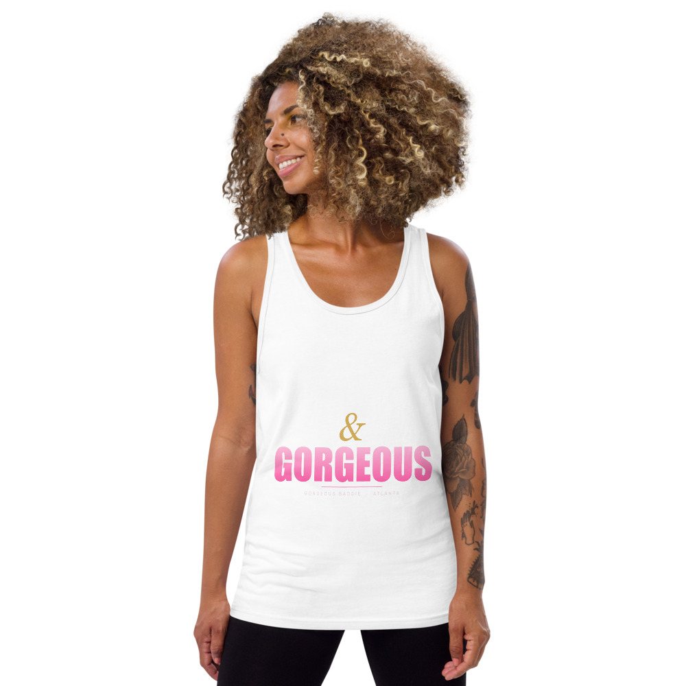 Gorgeous Baddie Self Made Tank Front