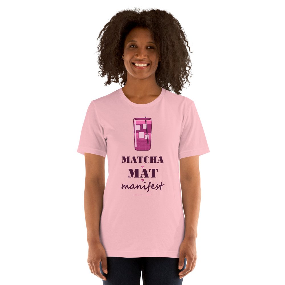 Gorgeous Baddie Matcha Mat Manifest Boutique Tee White
