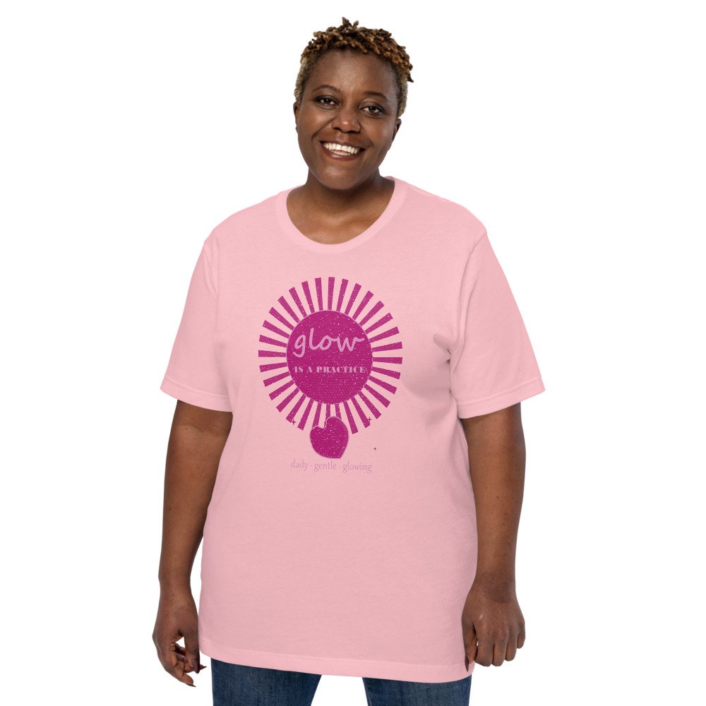Gorgeous Baddie Glow Is A Practice Boutique Tee Front