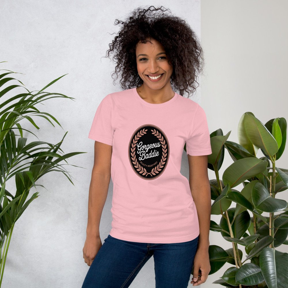 Gorgeous Baddie Rose Crest Tee