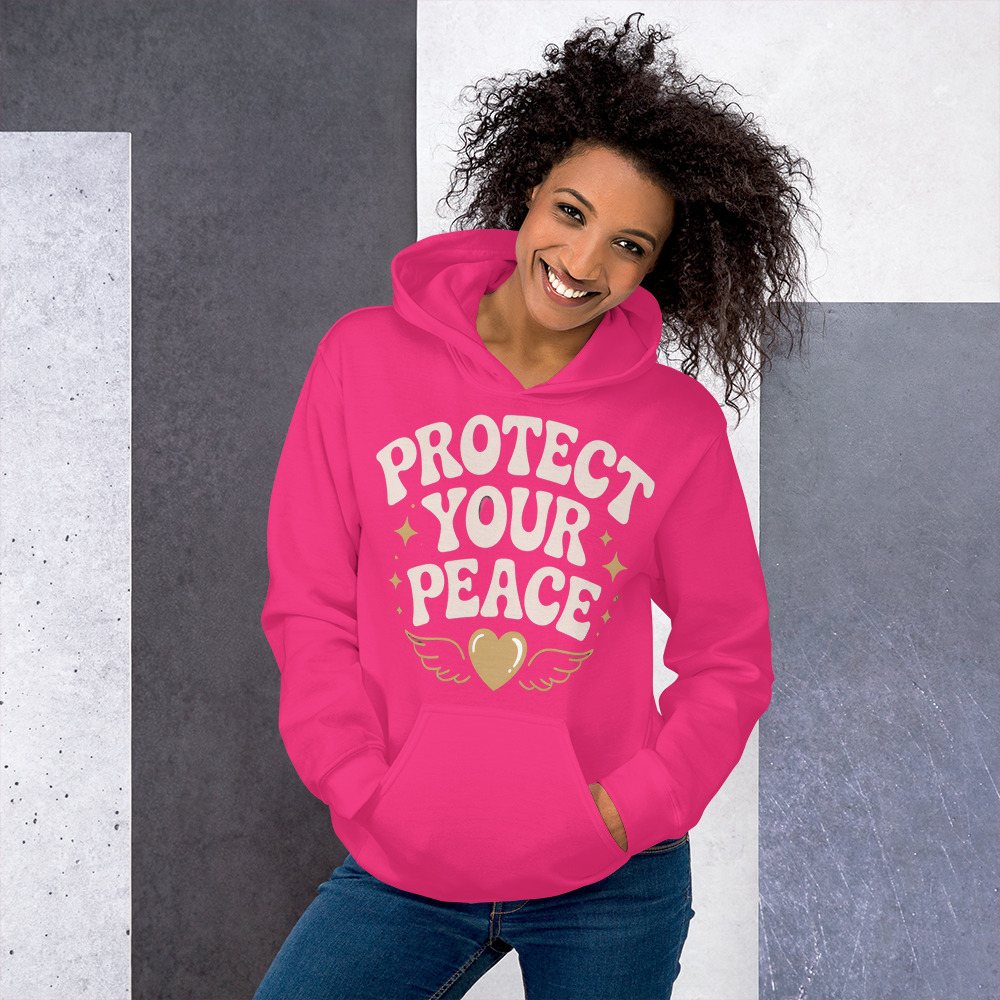 Gorgeous Baddie Protect Your Peace Hoodie