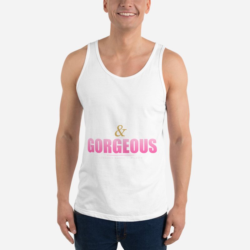 Gorgeous Baddie Self Made Tank White