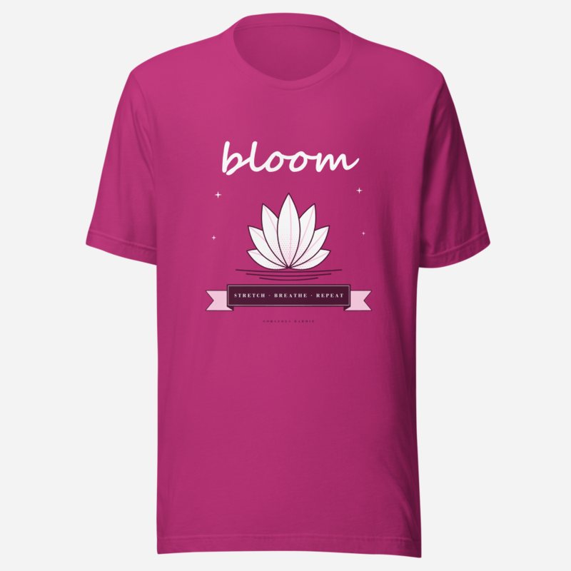 Gorgeous Baddie Stretch Breathe Bloom Boutique Tee