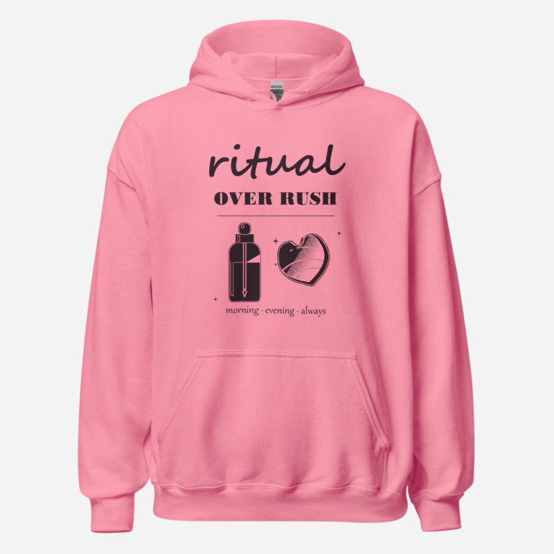 Gorgeous Baddie Ritual Over Rush Boutique Hoodie White in Azalea