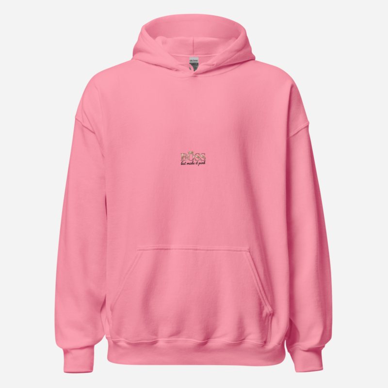Gorgeous Baddie Boss But Make It Pink Hoodie Azalea