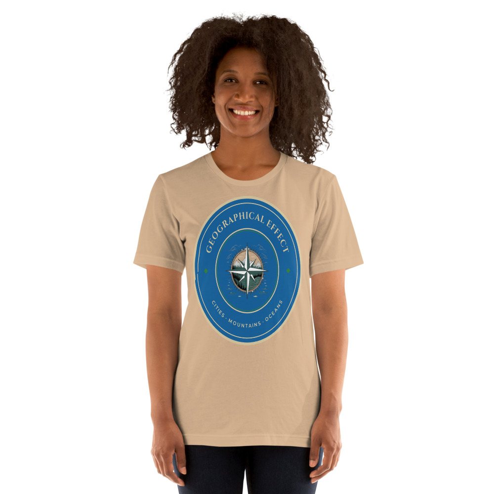 Geographical Effect Compass Crest Tee
