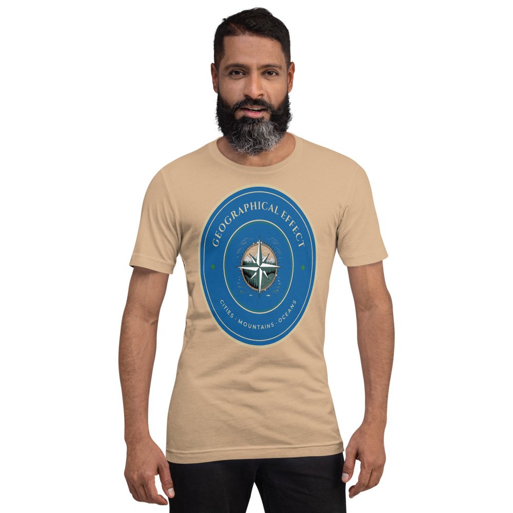 Geographical Effect Compass Crest Tee Front