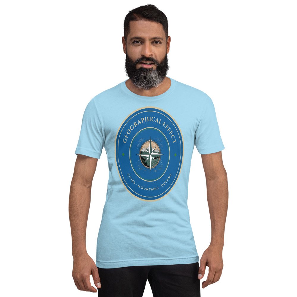 Geographical Effect Compass Crest Tee Front
