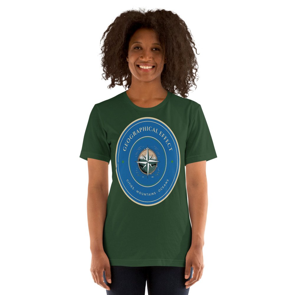 Geographical Effect Compass Crest Tee Front