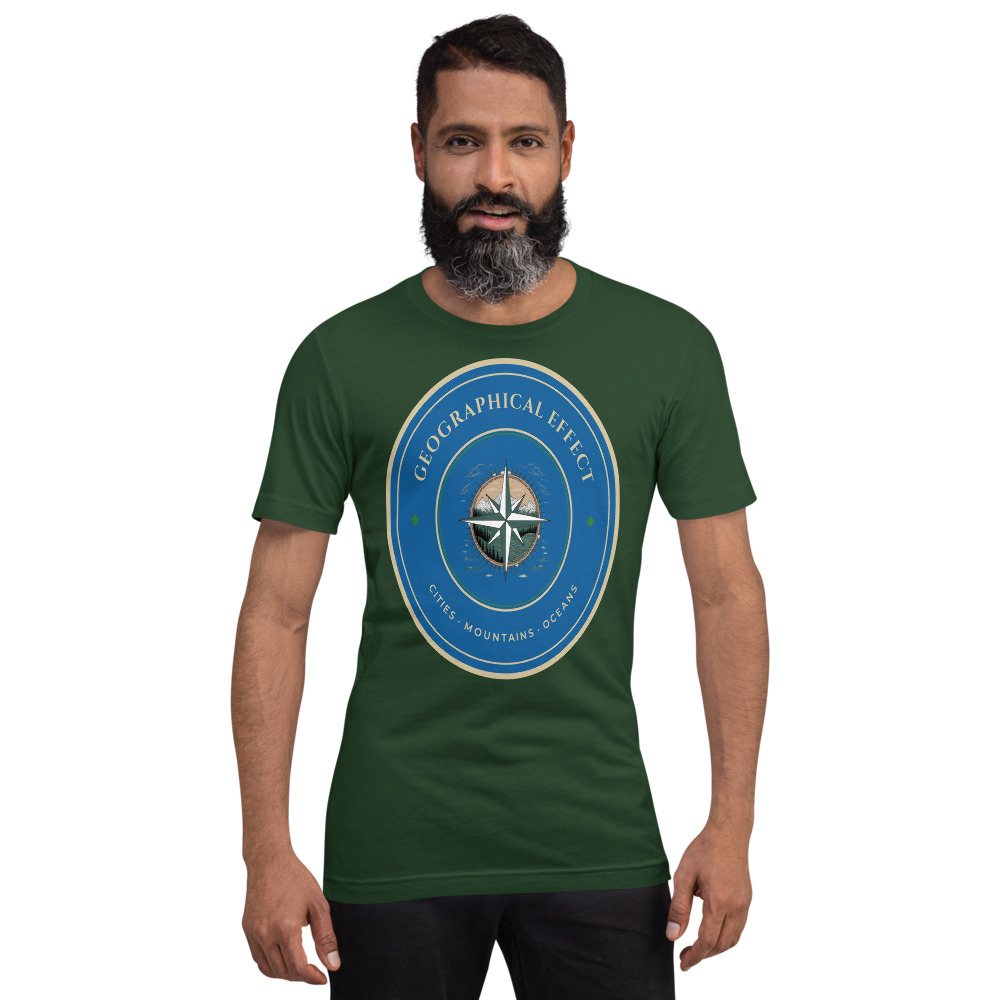 Geographical Effect Compass Crest Tee Front