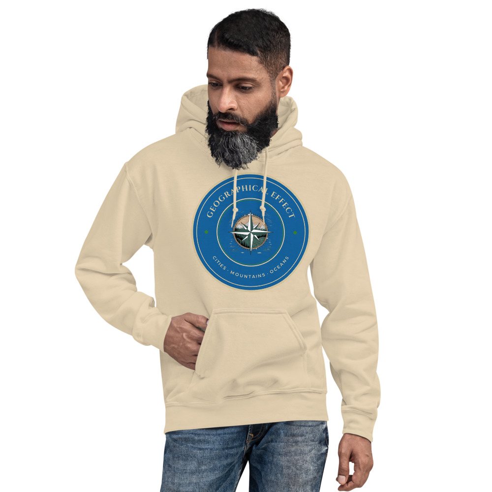 Geographical Effect Compass Crest Hoodie