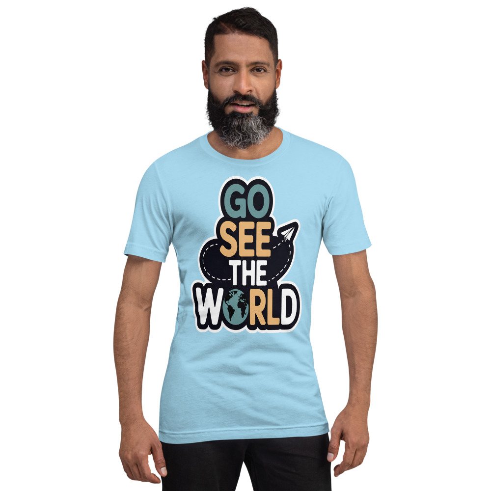 Geographical Effect Go See The World Tee Front