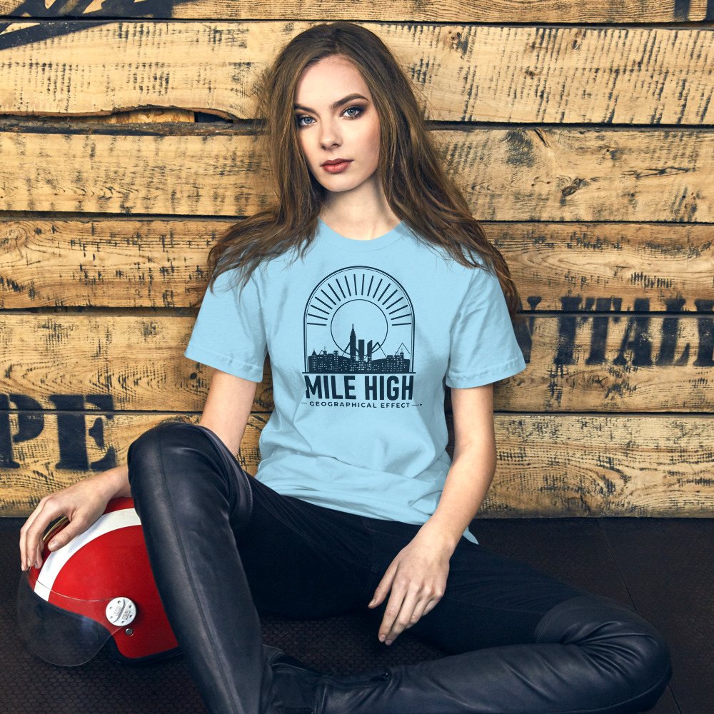 Geographical Effect Mile High Skyline Tee