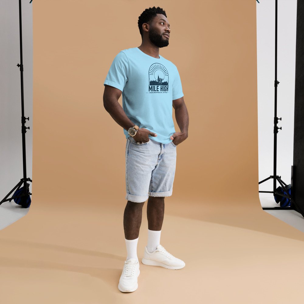 Geographical Effect Mile High Skyline Tee Front