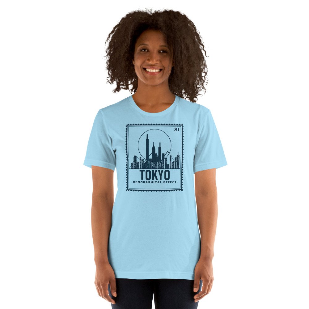 Geographical Effect Tokyo Stamp Tee