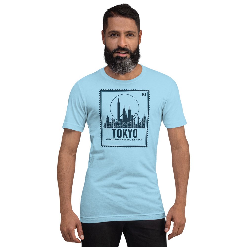 Geographical Effect Tokyo Stamp Tee Front