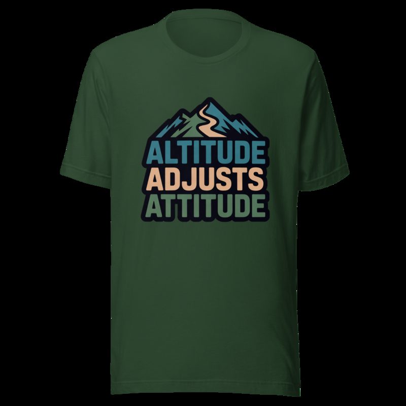 Geographical Effect Altitude Adjusts Attitude Tee Forest