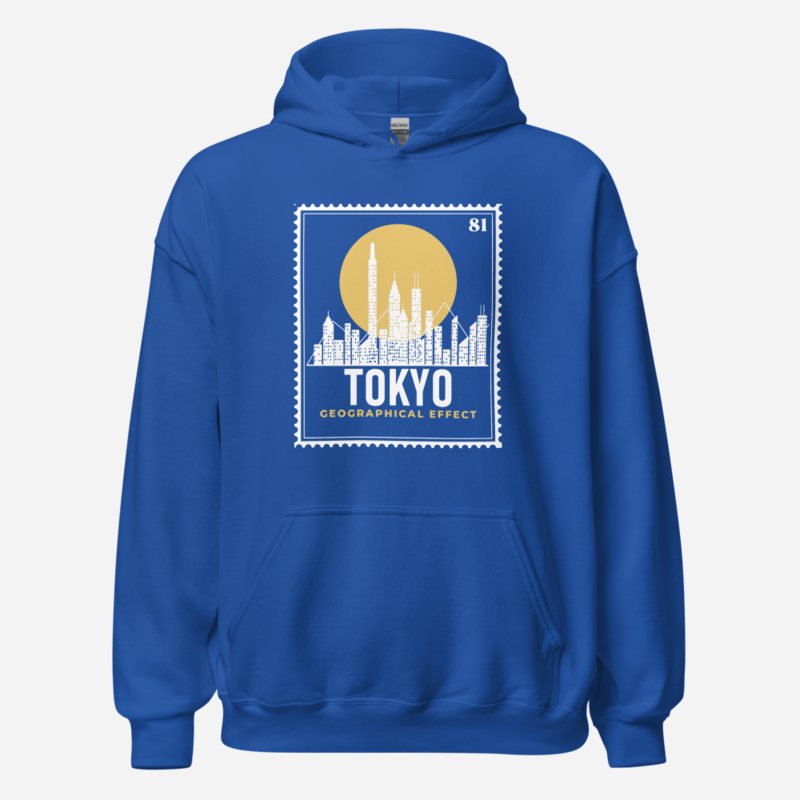 Tokyo Stamp Hoodie