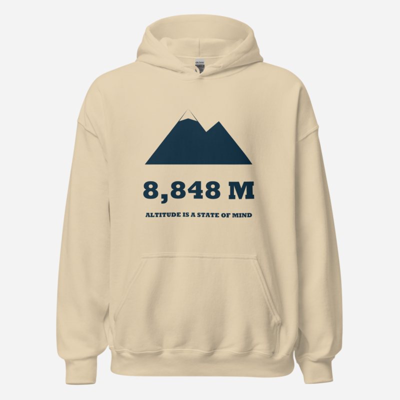 Geographical Effect 8848 Meters Hoodie