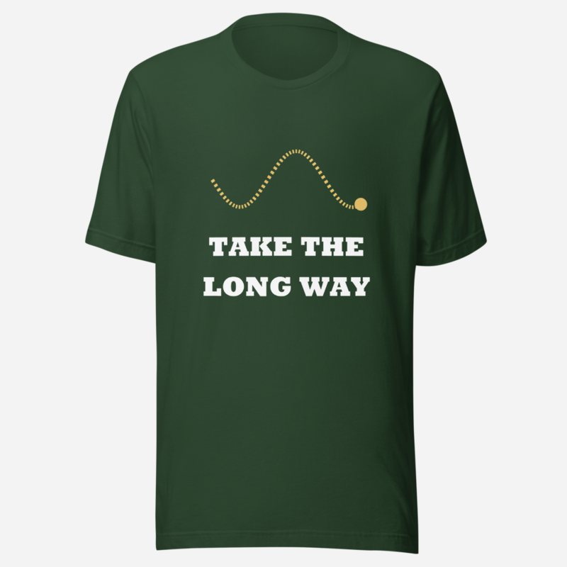 Geographical Effect Take The Long Way Tee Forest