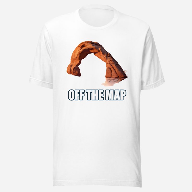 Geographical Effect Off The Map Arch Tee