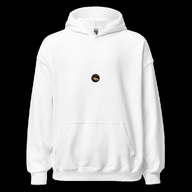 Gold For Real Ingot Crest Hoodie in White