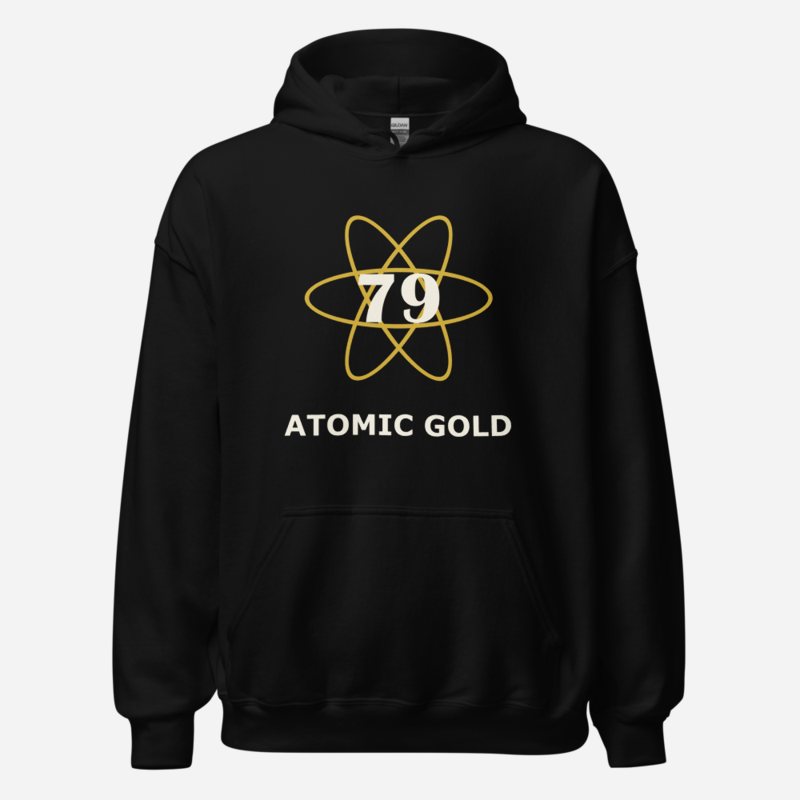 Gold For Real Atomic Gold 79 Hoodie in Black