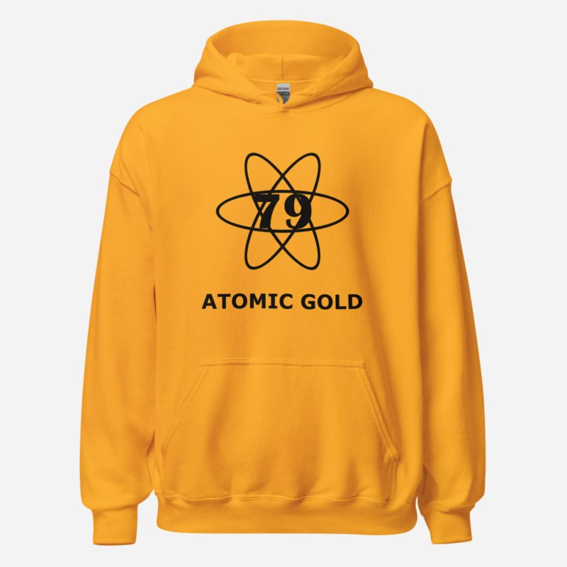 Gold For Real Atomic Gold 79 Hoodie in Gold