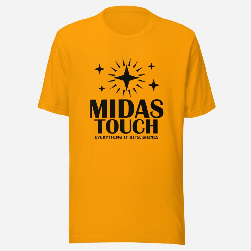 Gold For Real Midas Touch Tee Gold
