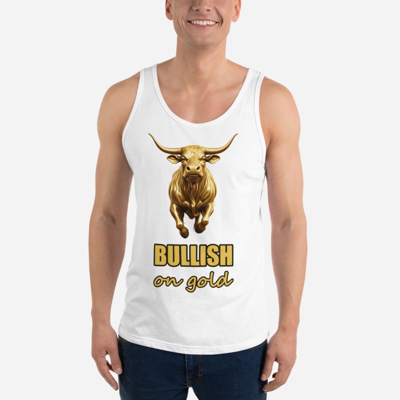 Gold For Real Bullish On Gold Tank White