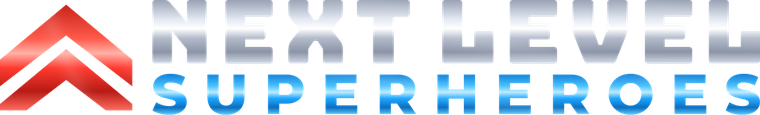 Next Level Superheroes logo