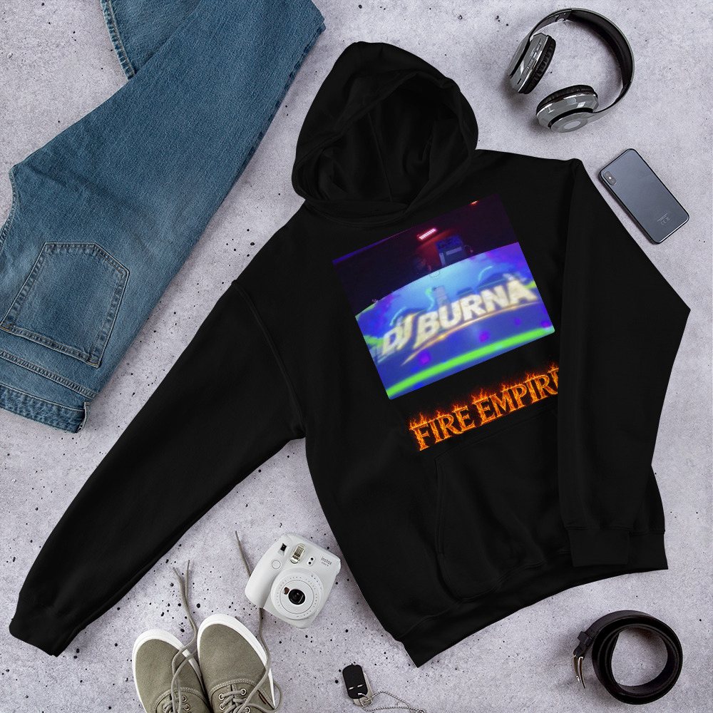 Fire Empire Art Hoodie - DJ Burna