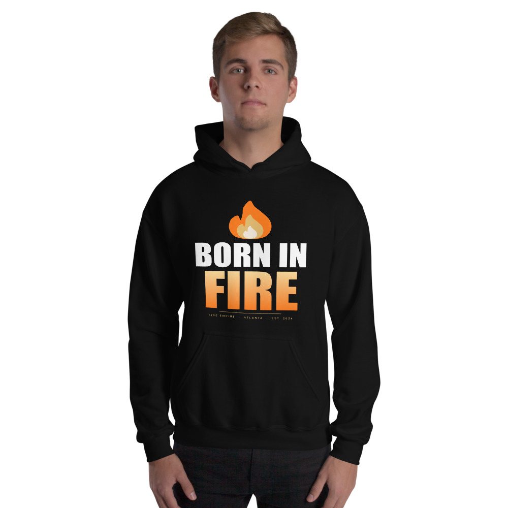 Fire Empire Born In Fire Lux Hoodie Front