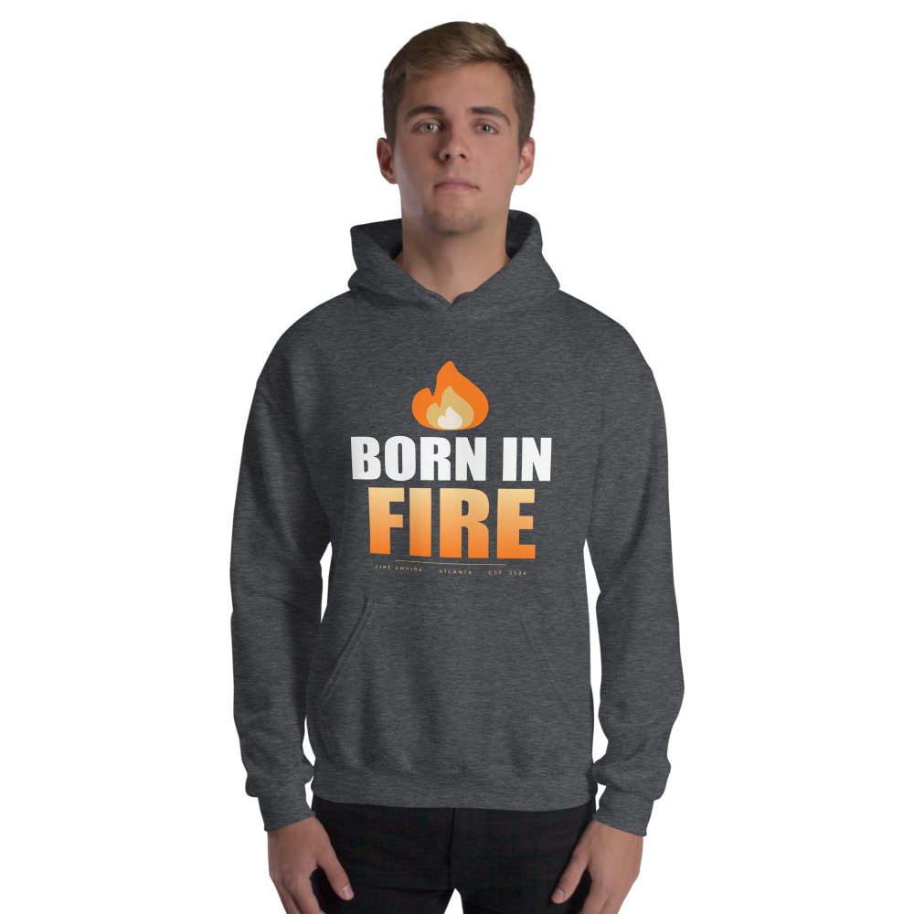 Fire Empire Born In Fire Lux Hoodie Front