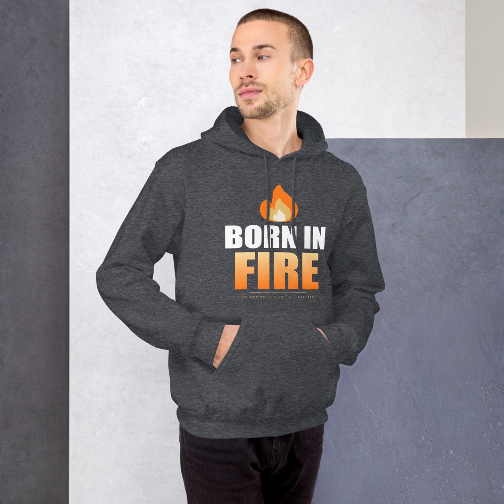Fire Empire Born In Fire Lux Hoodie Front