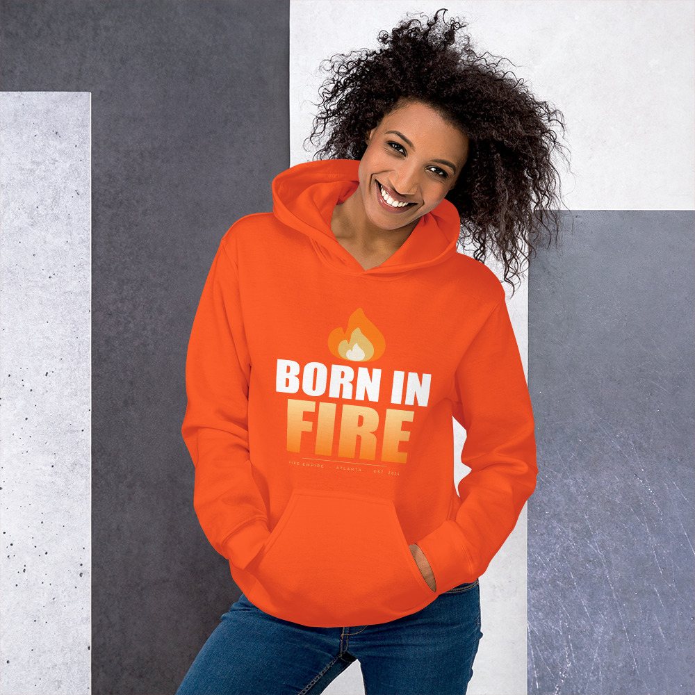Fire Empire Born In Fire Lux Hoodie Front