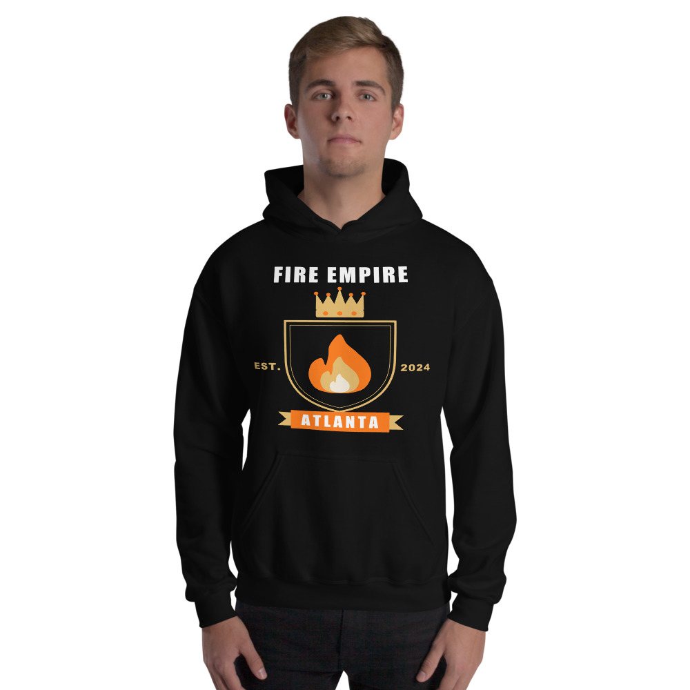 Fire Empire Atlanta Crest Lux Hoodie Front