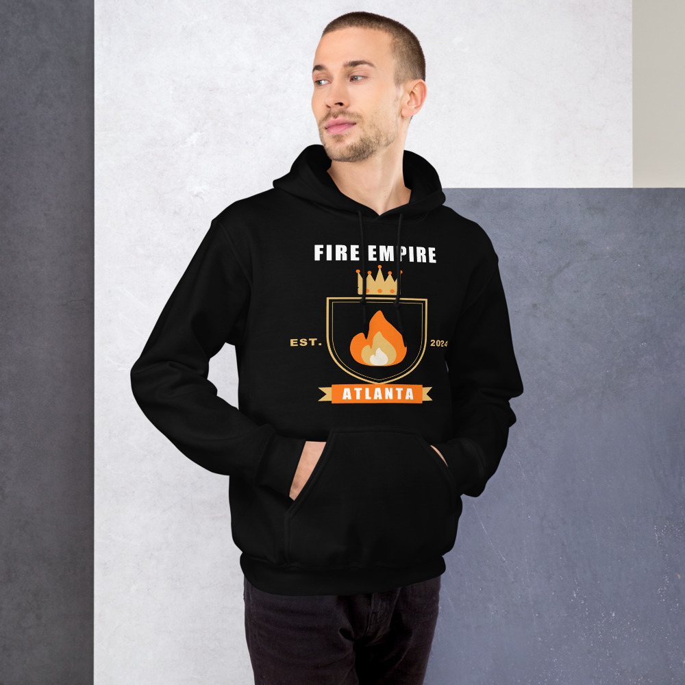 Fire Empire Atlanta Crest Lux Hoodie Front
