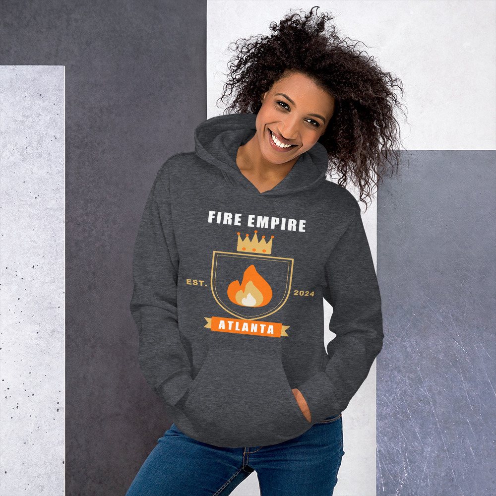 Fire Empire Atlanta Crest Lux Hoodie Front