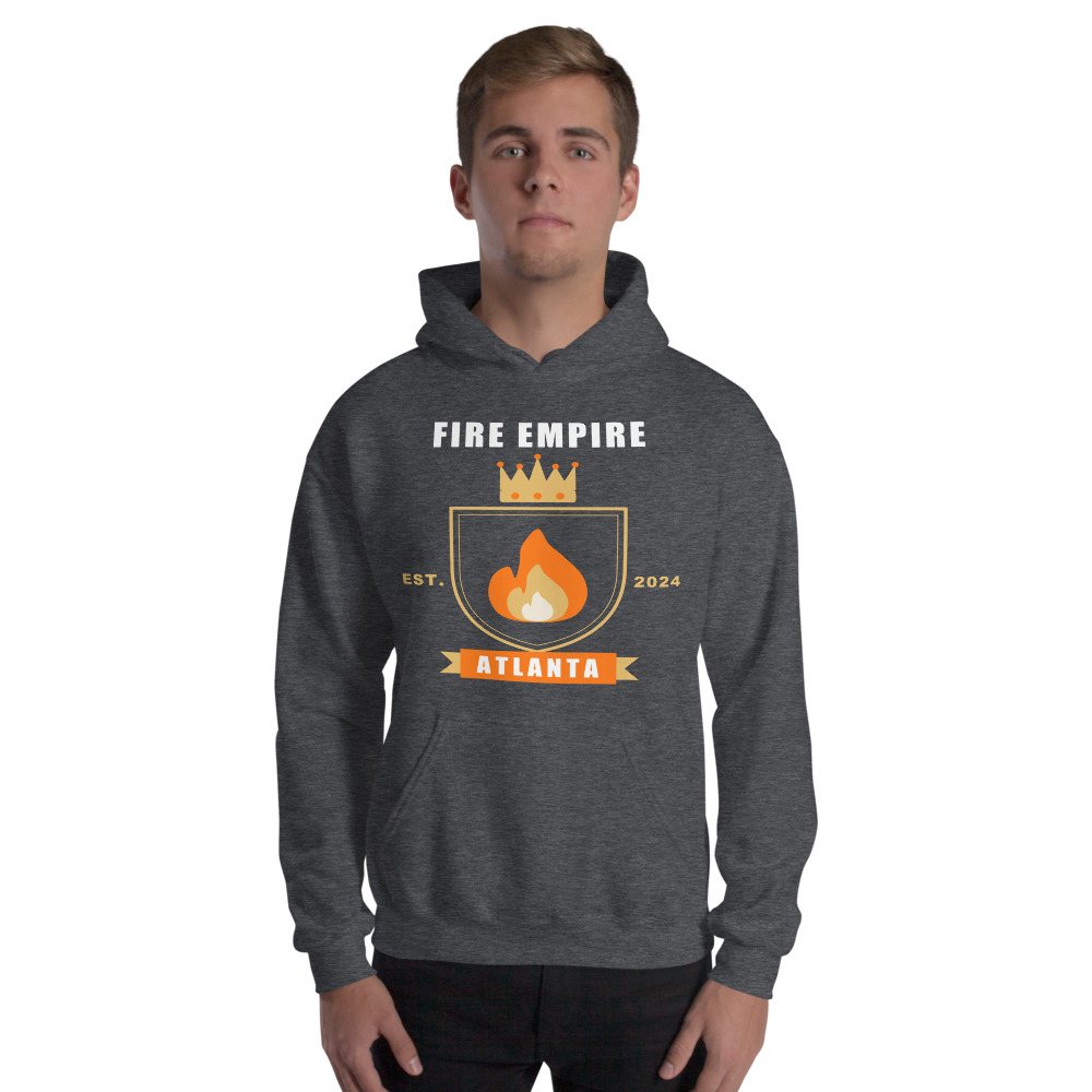 Fire Empire Atlanta Crest Lux Hoodie Front