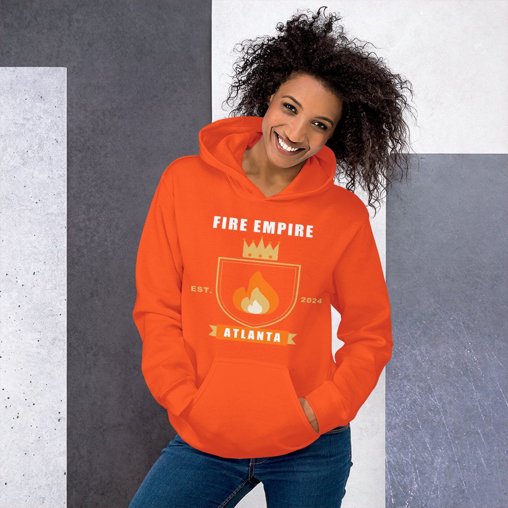 Fire Empire Atlanta Crest Lux Hoodie Front