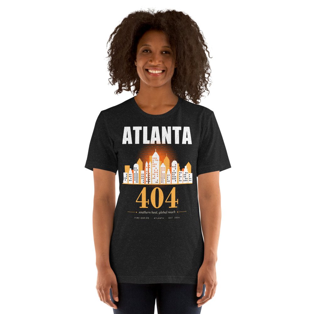 Fire Empire Atlanta 404 Skyline Empire Tee Front