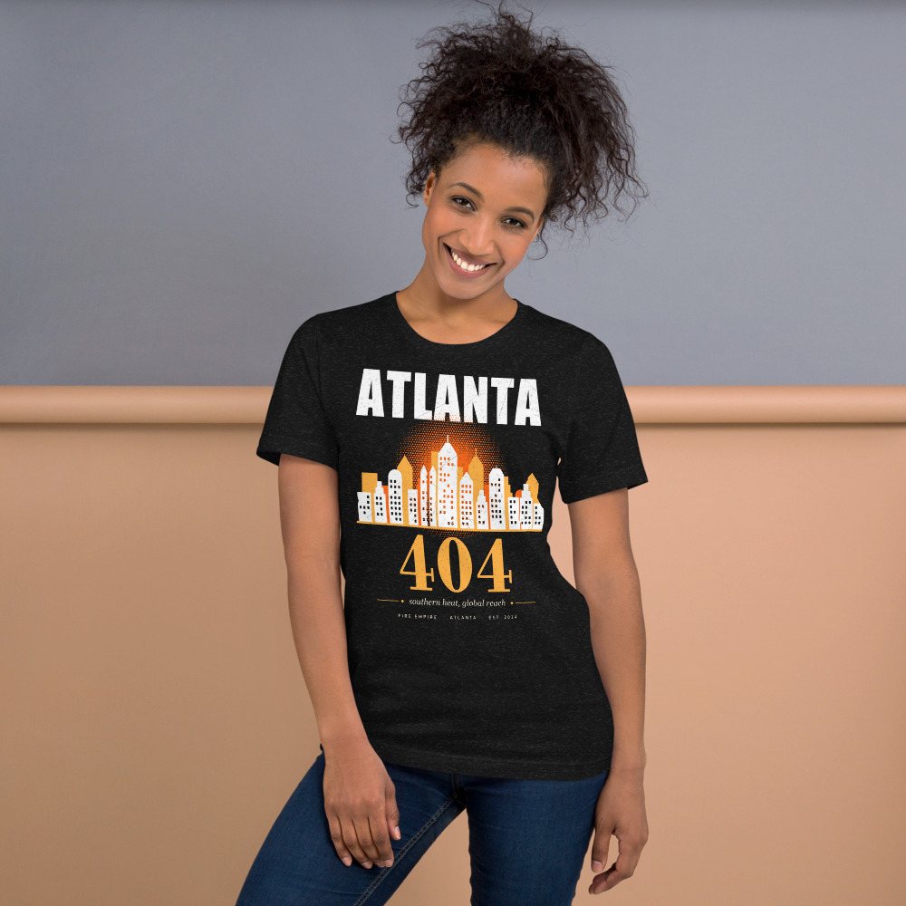 Fire Empire Atlanta 404 Skyline Empire Tee Front