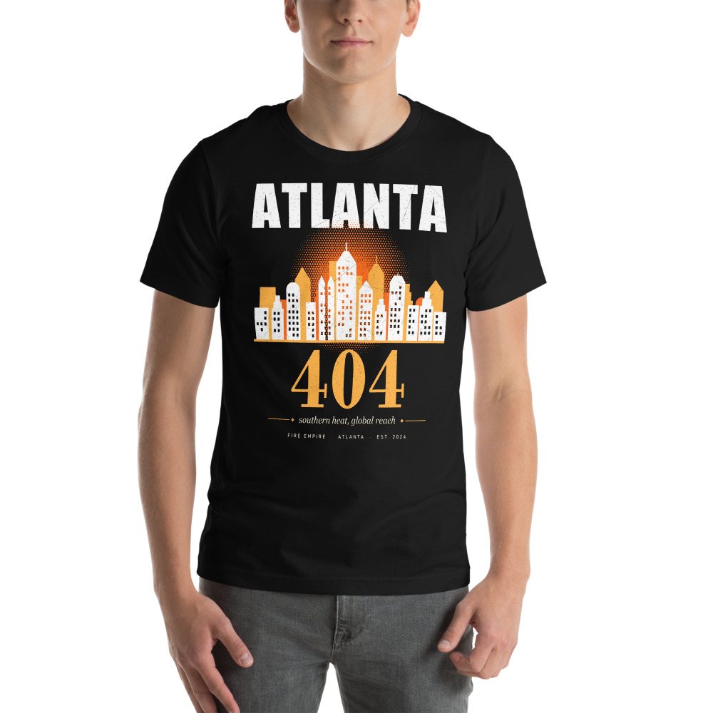 Fire Empire Atlanta 404 Skyline Empire Tee Front